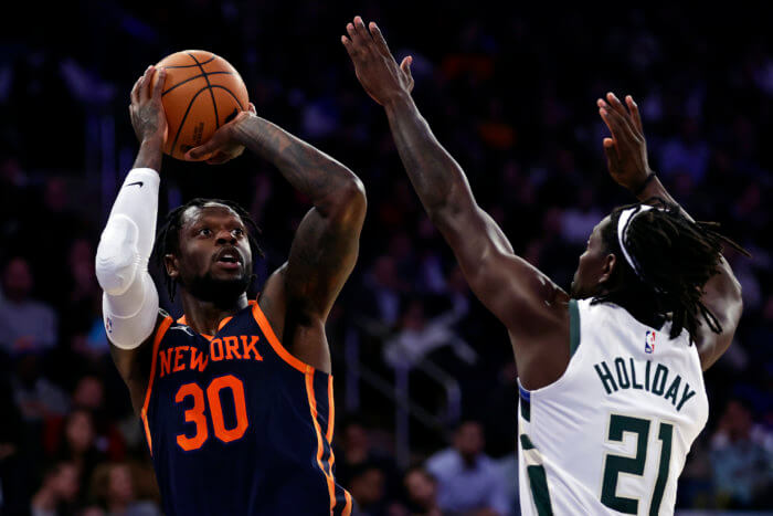 Grayson Allen helps Bucks hang on to edge Knicks 109-103 2 Julius Randle Knicks
