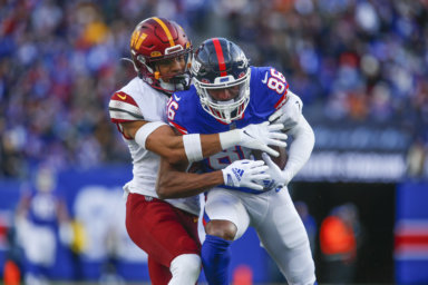 Giants and Commanders play to 20-20 tie