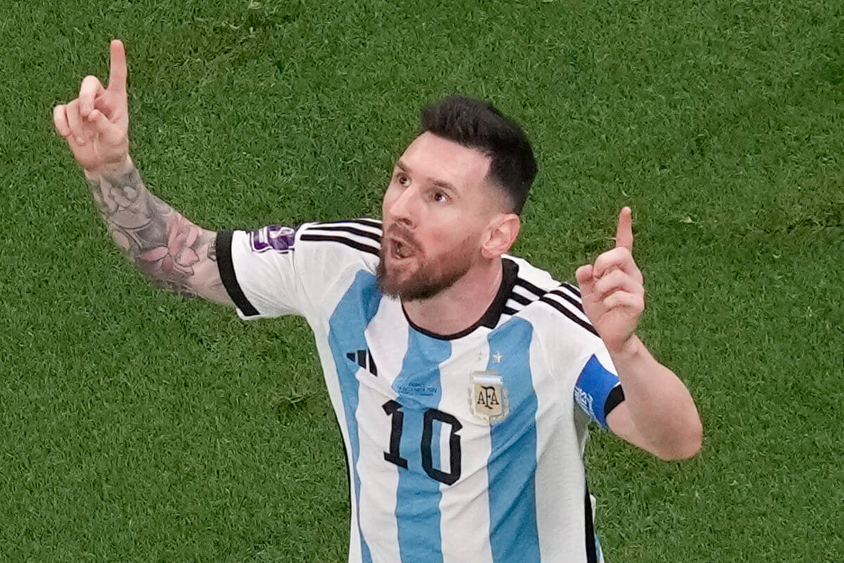 Lionel Messi Argentina France World Cup Final