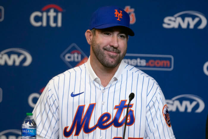 Justin Verlander of the Mets is an NL Cy Young favorite