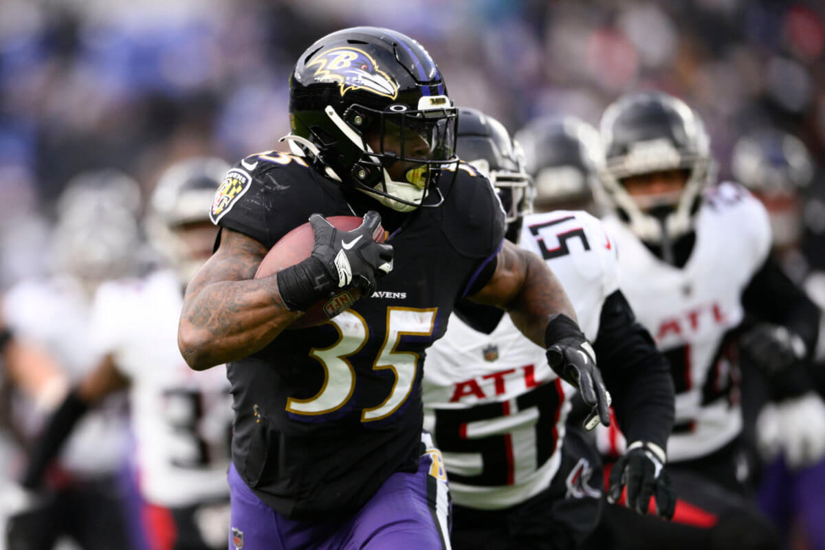 The Baltimore Ravens and Gus Edwards will battle the Steelers