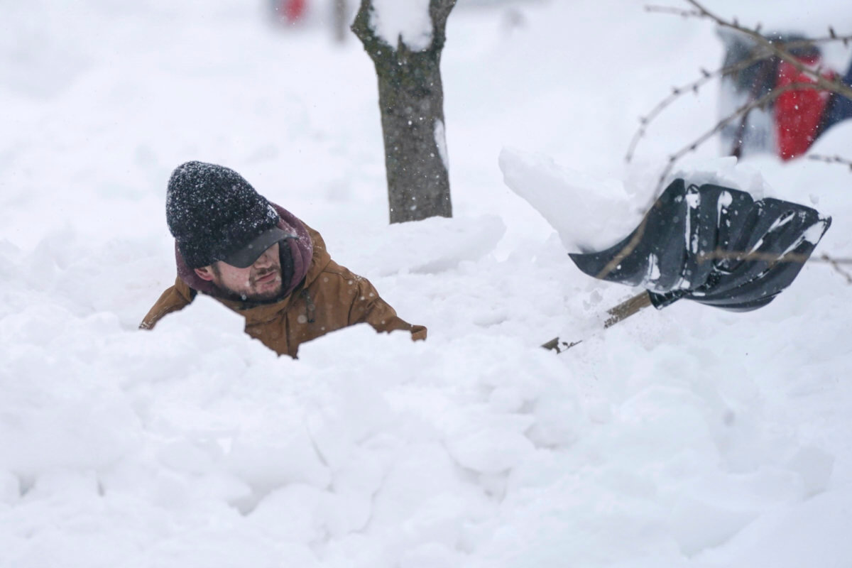 Digging out from epic Buffalo blizzard