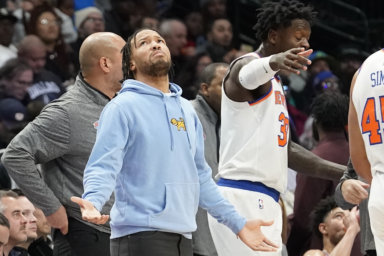 Jalen Brunson of the Knicks has missed the last three games