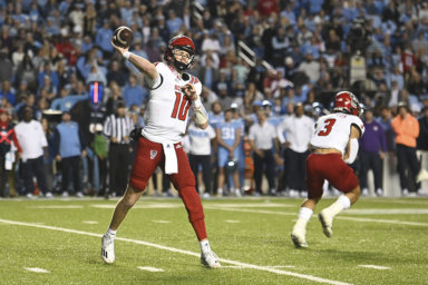 NC State Redshirt freshman Ben Finley will lead his team against Maryland