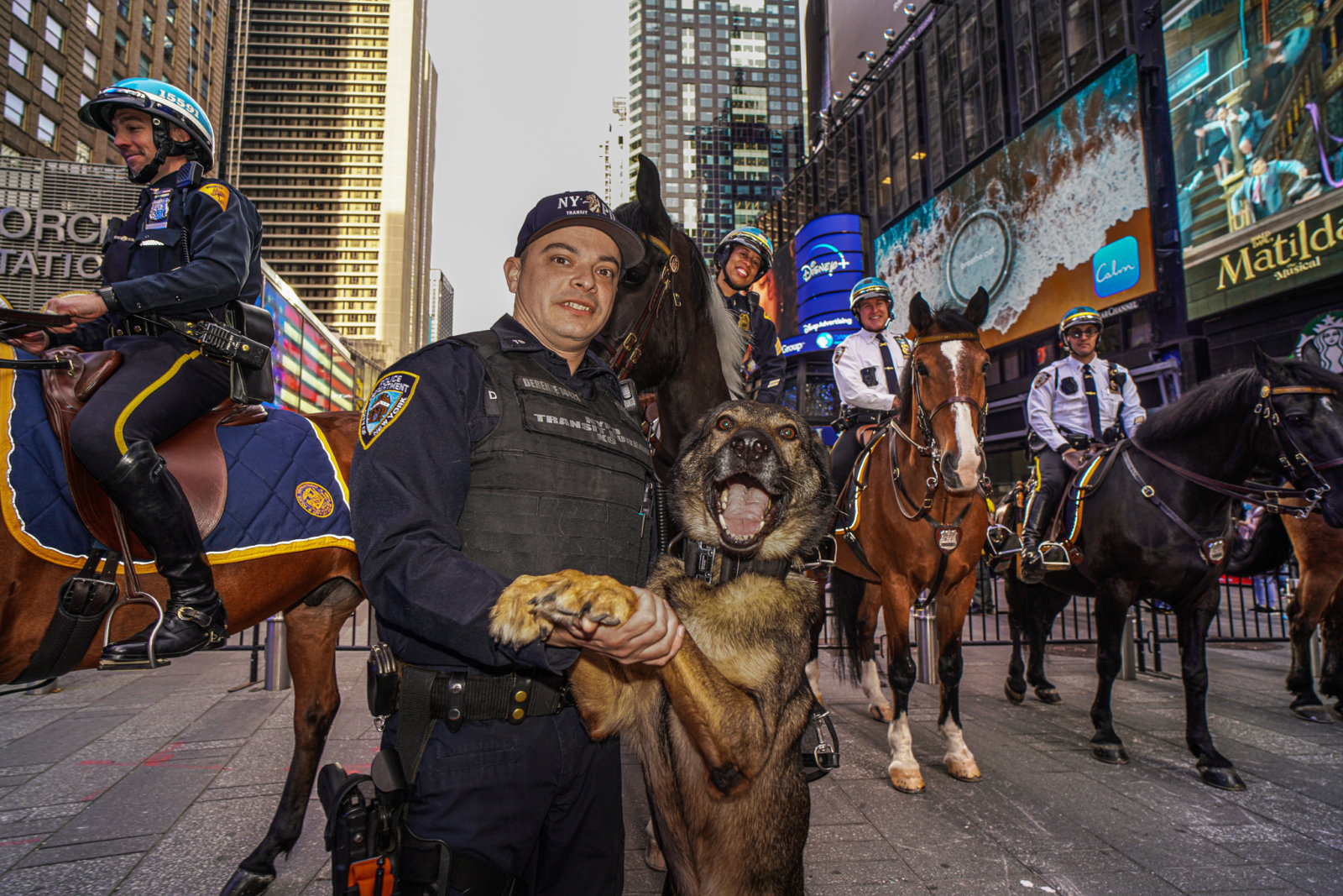 The New York City Police Foundation unveils the NYPD Canine and Friends