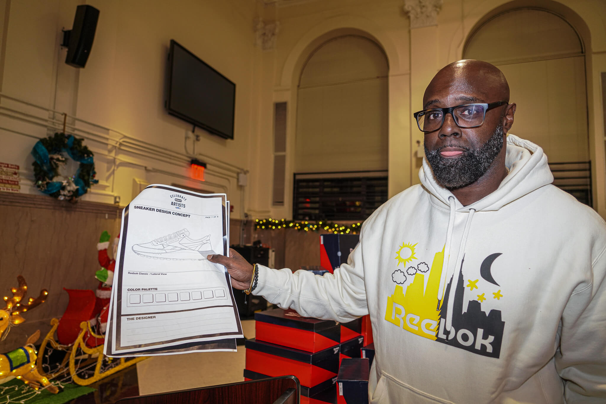 Creative kicks: Brooklyn teen wins sneaker designing contest with NYPD, MARTK’D 8