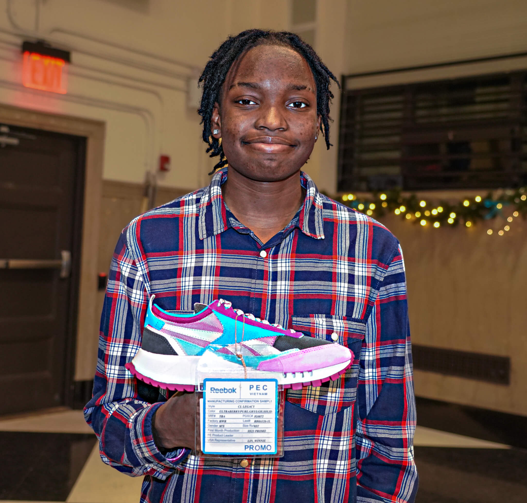 Creative kicks: Brooklyn teen wins sneaker designing contest with NYPD, MARTK’D 9