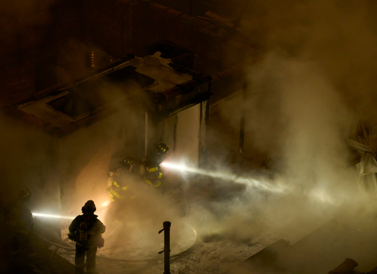 Hamilton Heights five-alarm fire