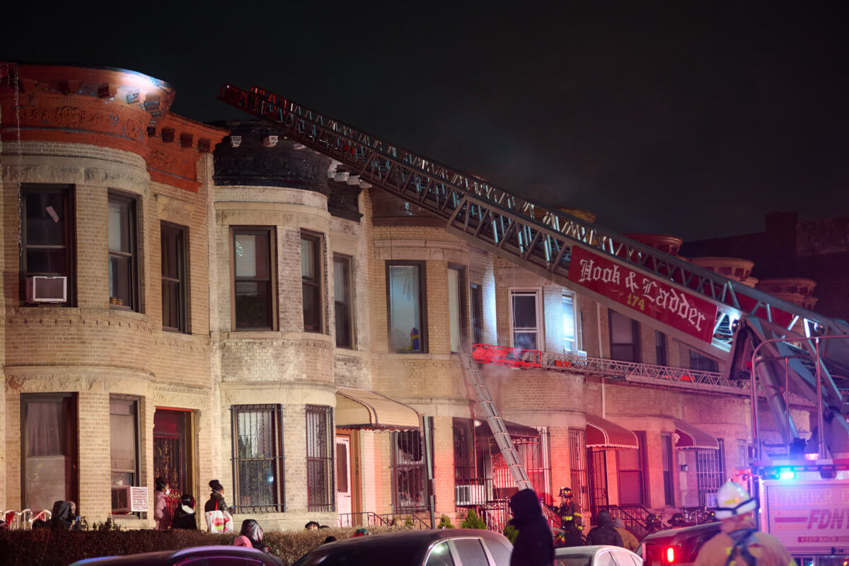 Brooklyn woman killed after fire consumes her brownstone 4 Deadly Brooklyn fire