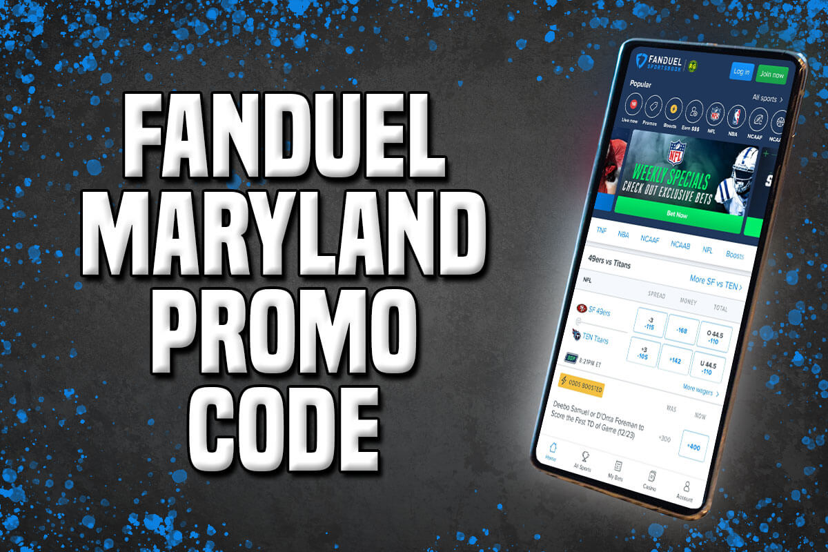 FanDuel Maryland promo code 200 for TNF or any other NFL matchup amNewYork