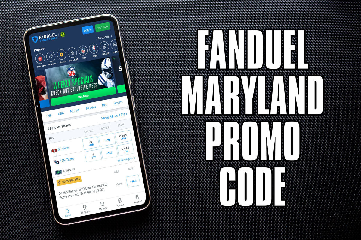 FanDuel Maryland promo code Sunday is final day to claim 200 bonus