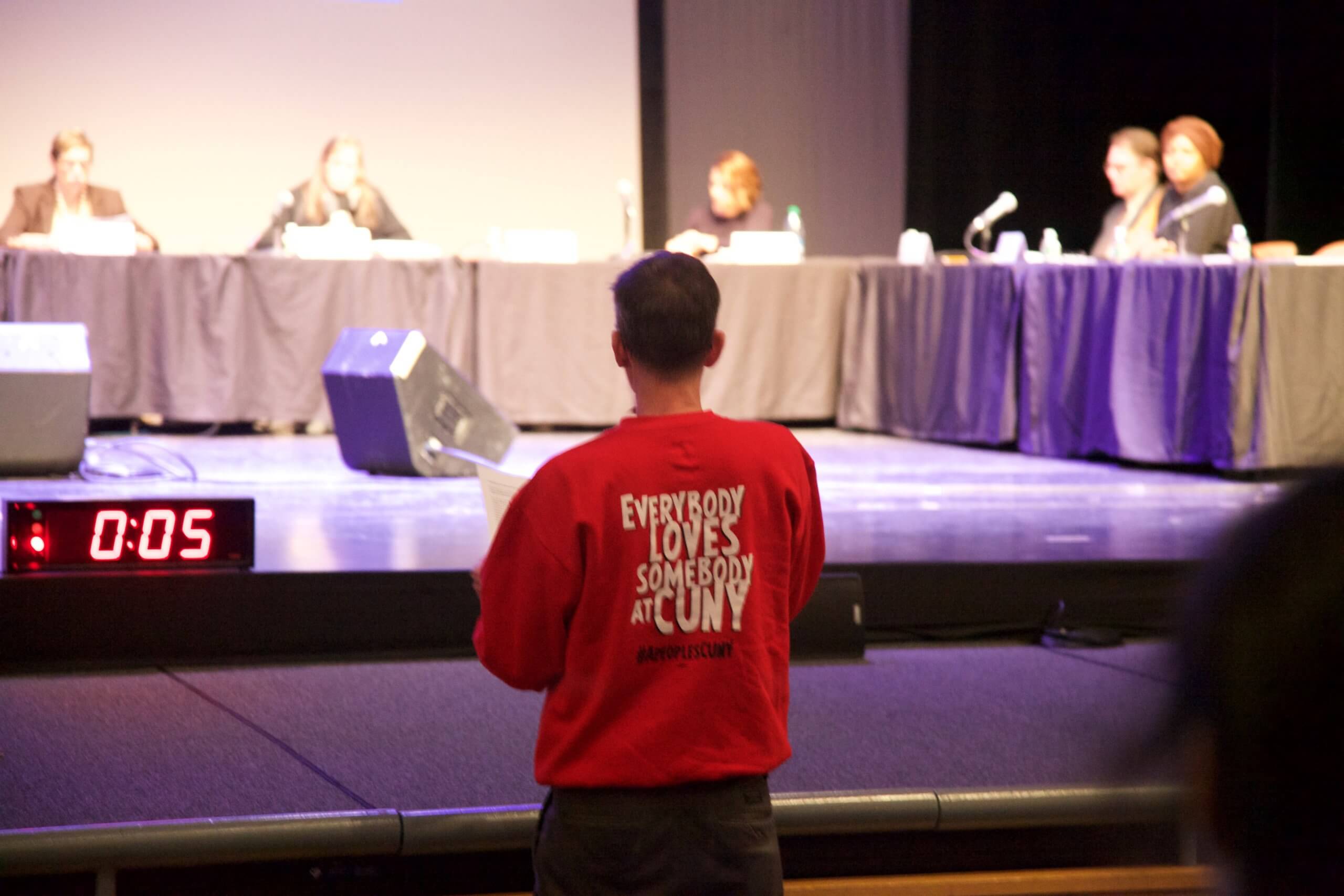 CUNY staff union makes contract demands known ahead of budget request 4