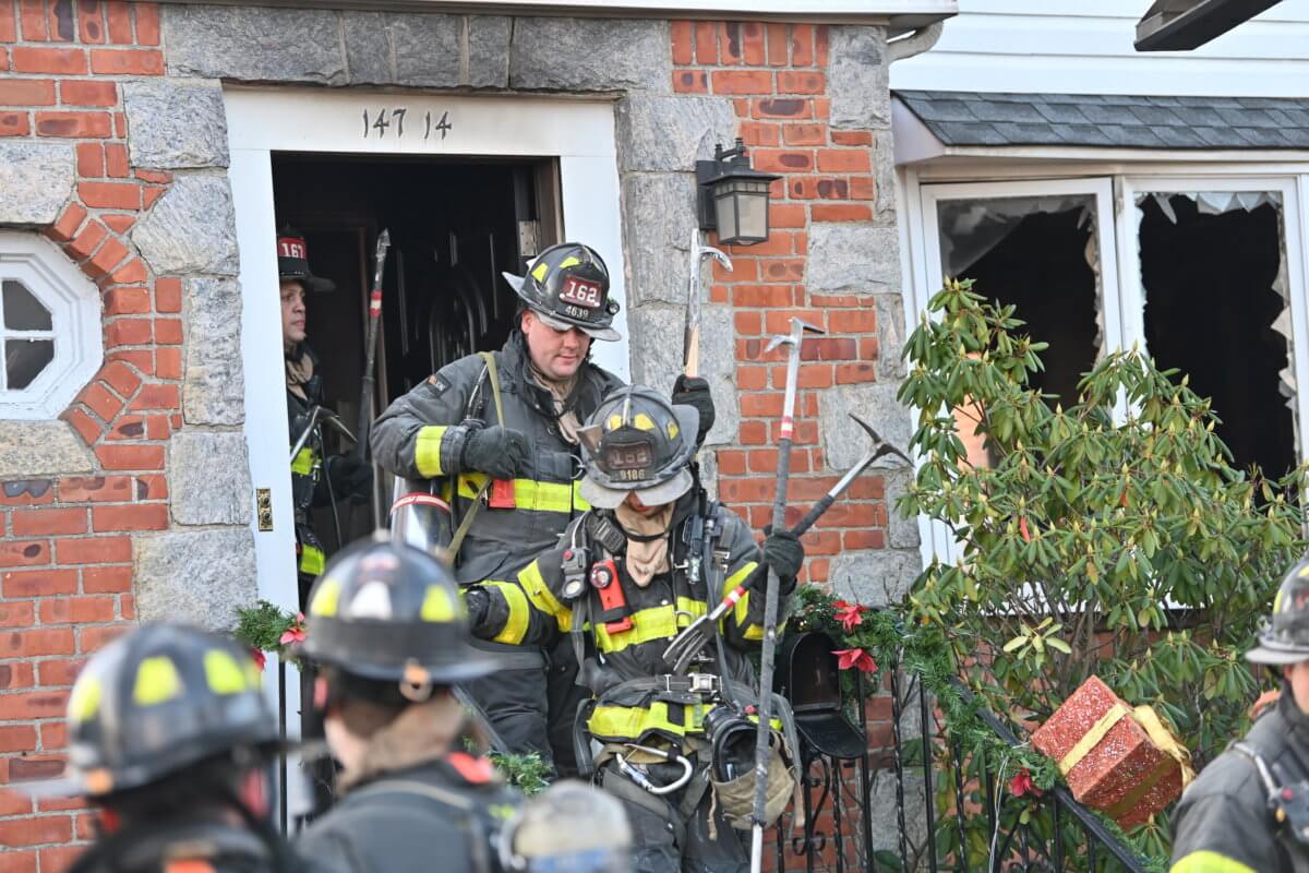 Twoalarm house fire in Queens leaves 11 injured, including three