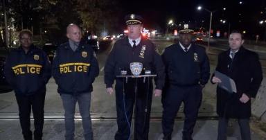 Police officials discuss Bronx police shooting