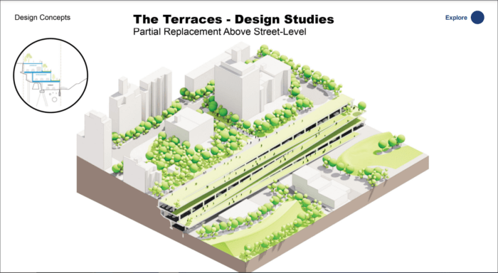 BQE cantilever replacement plan The Terraces