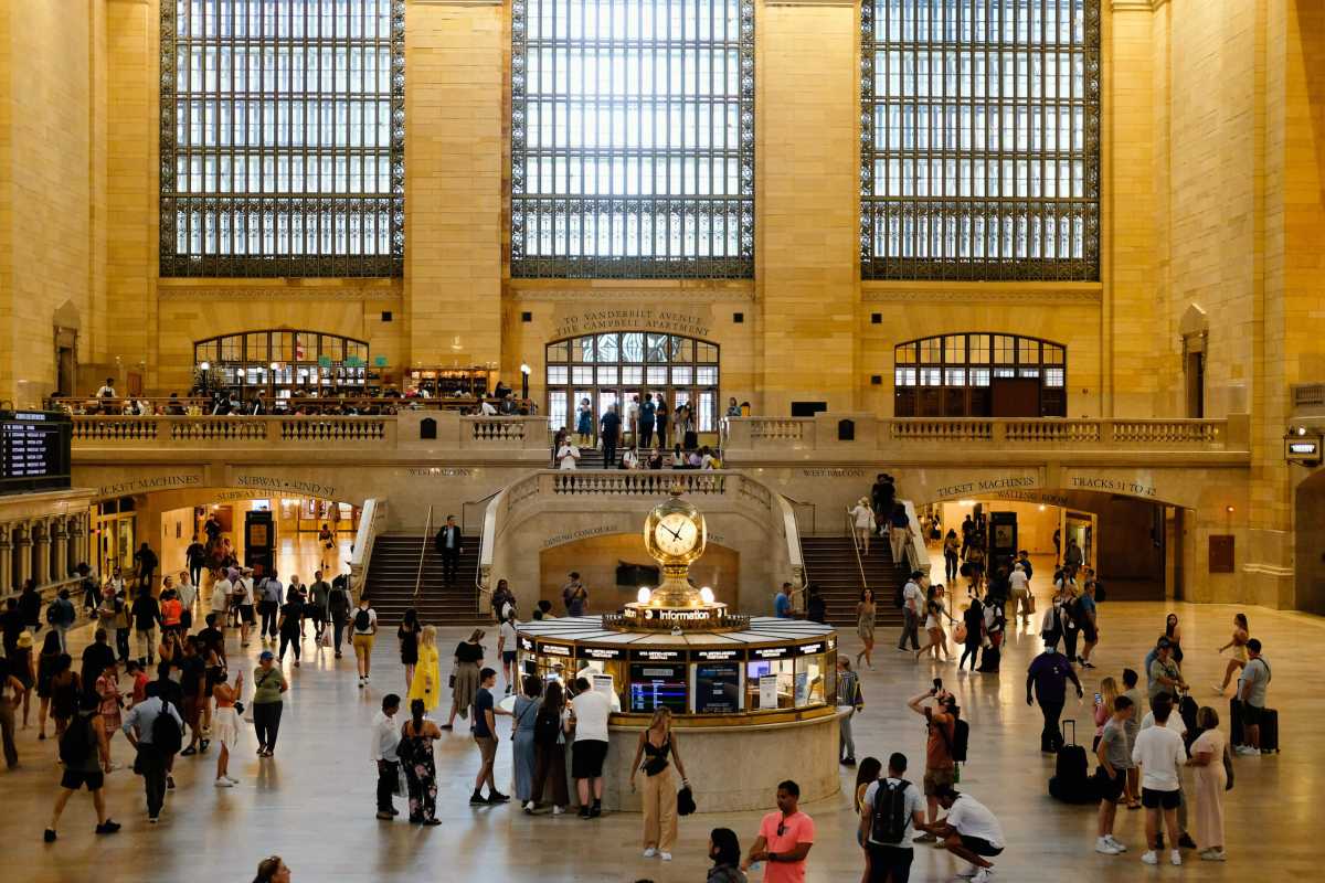 The inside of Grand Central Terminal