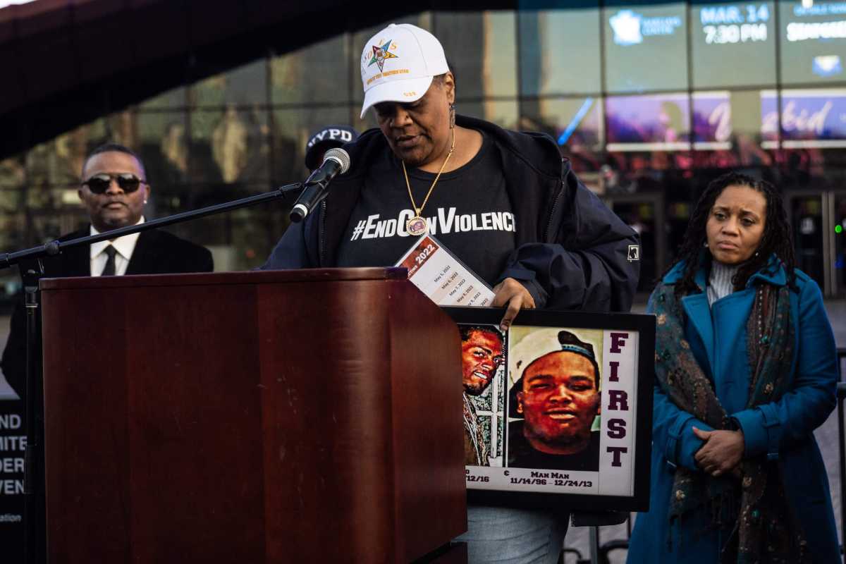 Brooklyn vigil for gun violence victims