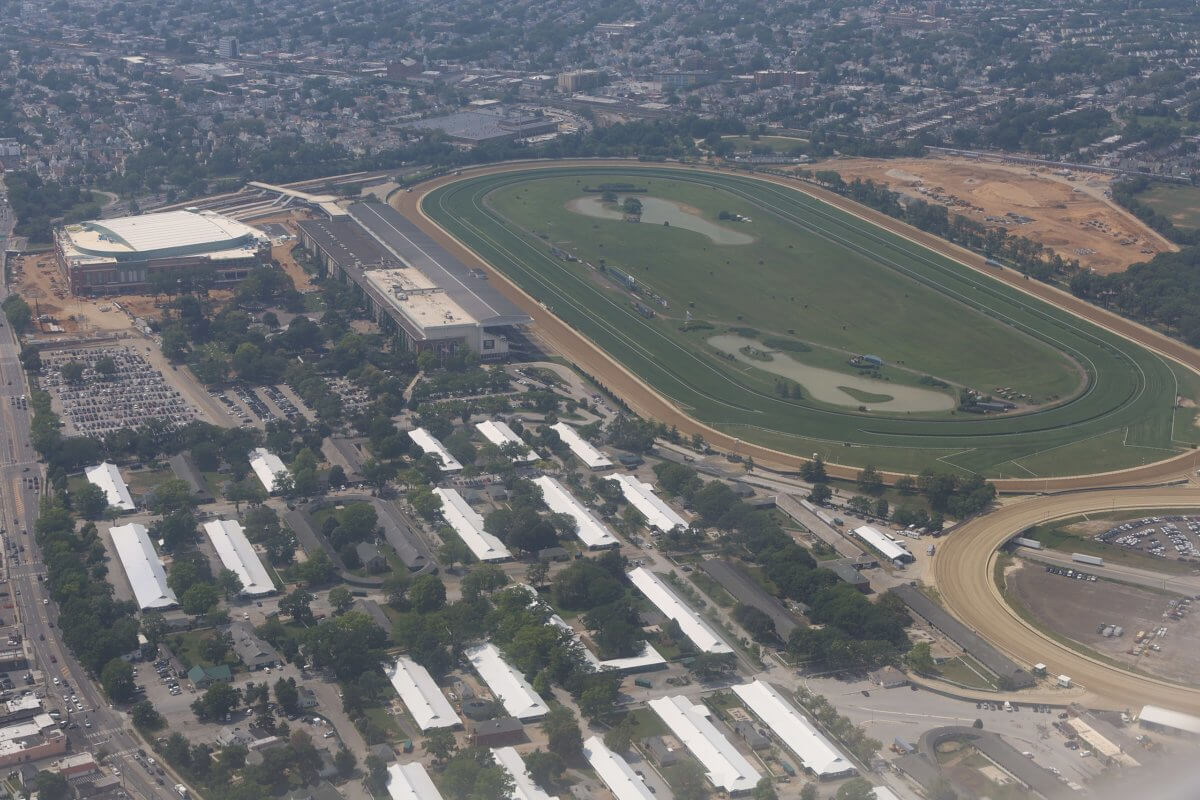 Belmont Park.