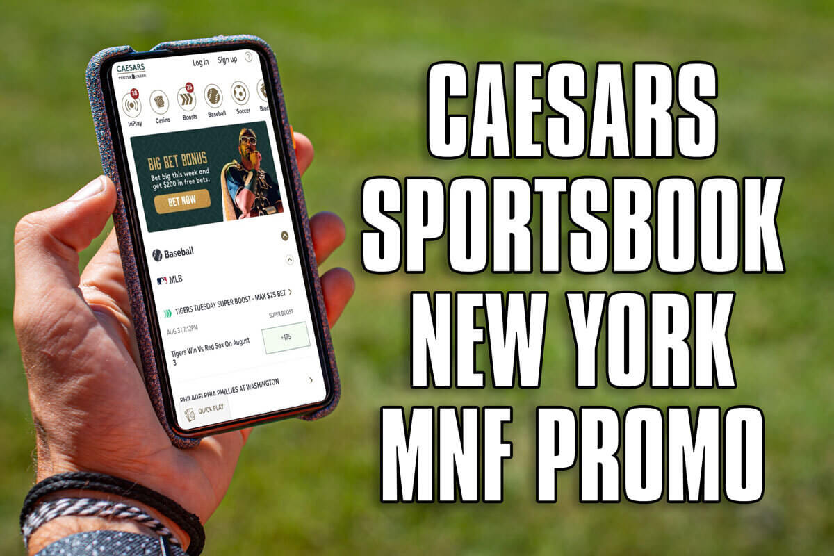 Caesars Sportsbook NY promo 1,250 bet insurance for BillBengals