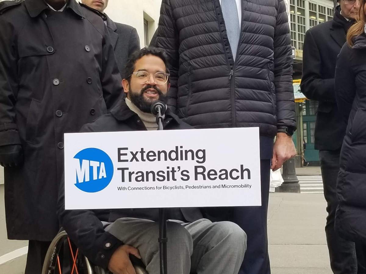 MTA Chief Accessibility Officer Quemuel Arroyo