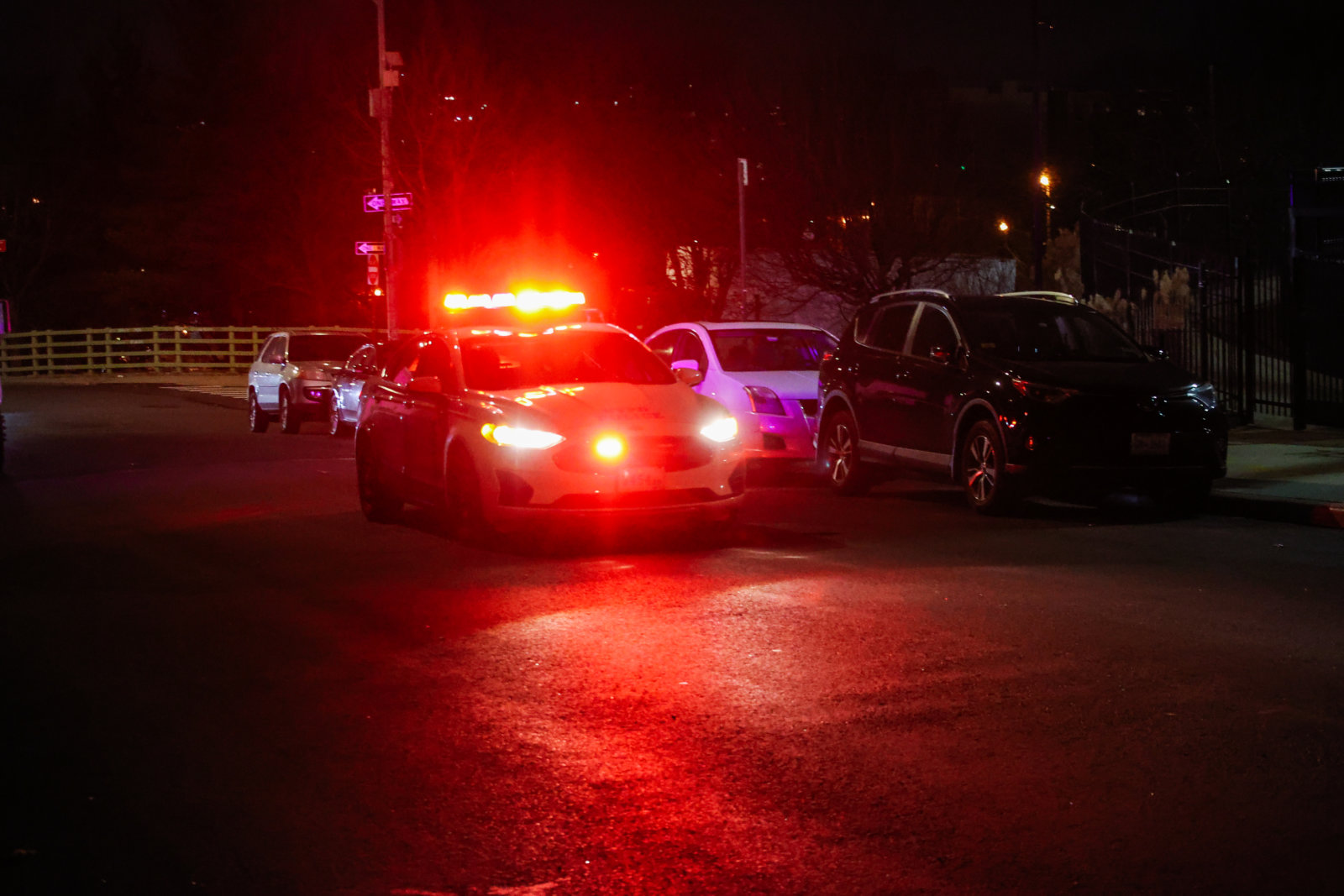 Bronx police officer injured by hitandrun driver during car stop amNewYork
