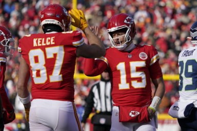 Travis Kelce and Patrick Mahomes are potential Super Bowl MVP candidates