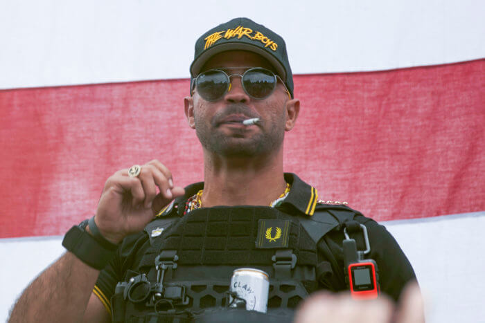 Proud Boys leader Henry "Enrique" Tarrio