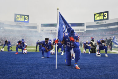 The Bills and another teams around the NFL pay tribute to Damar Hamlin