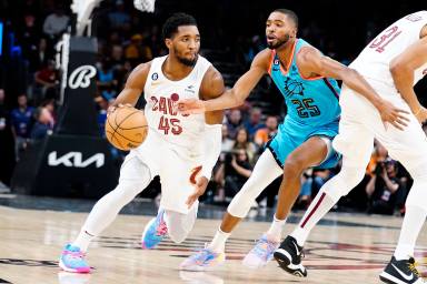 Donovan Mitchell and the Cavs will face the Jazz