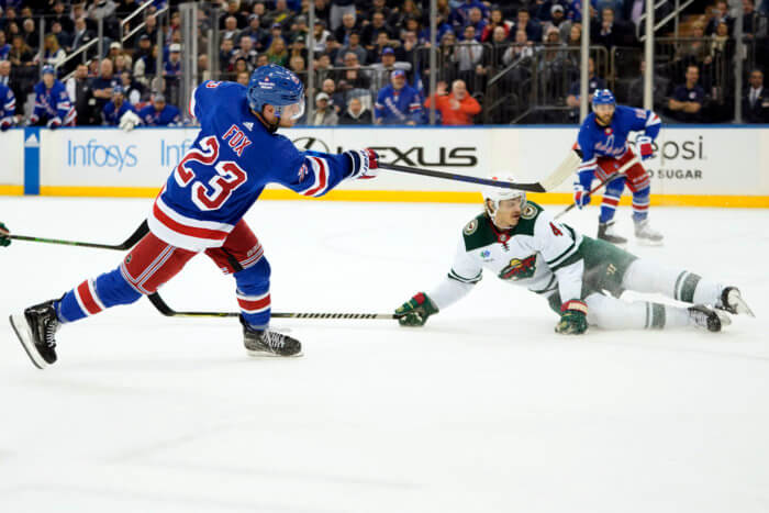 Rangers' K'Andre Miller suspended 3 games for spitting