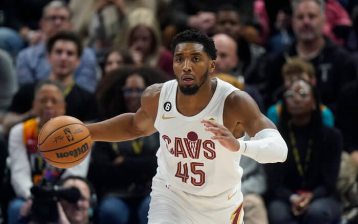 Donovan Mitchell and the Cleveland Cavaliers take on the Knicks