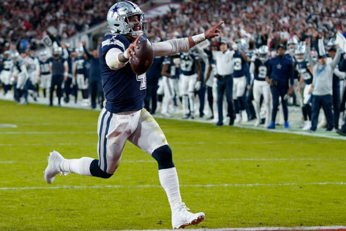 Dak Prescott and the Cowboys will take on the 49ers
