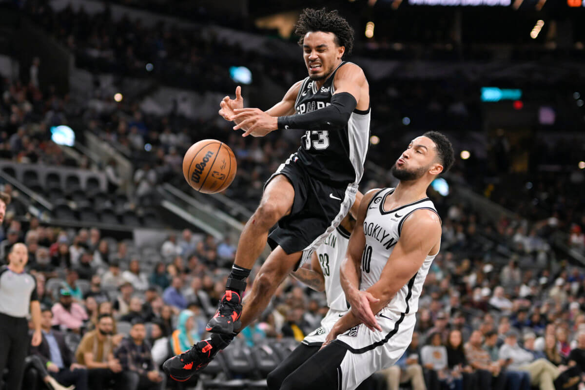 Keldon Johnson hits careerhigh 36, Spurs top Nets, end 5game skid