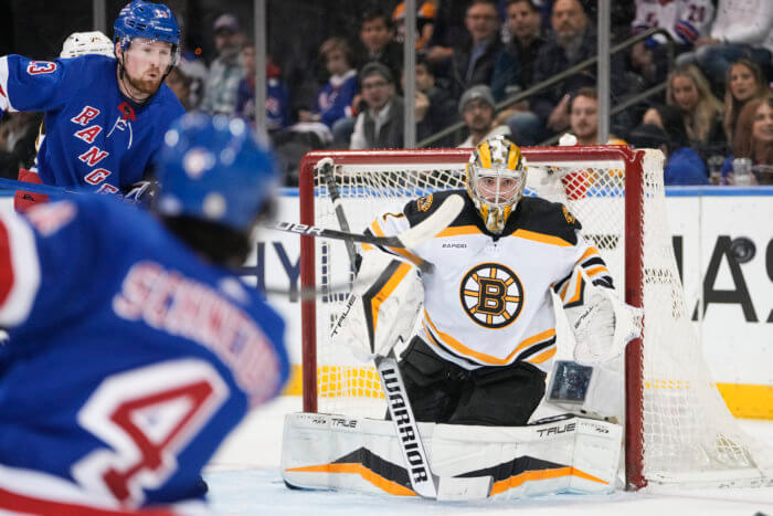 Rangers fall to Bruins 3-1