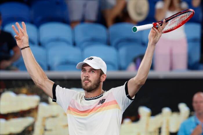 Tommy Paul is one of three American men in the Australian Open quarterfinal