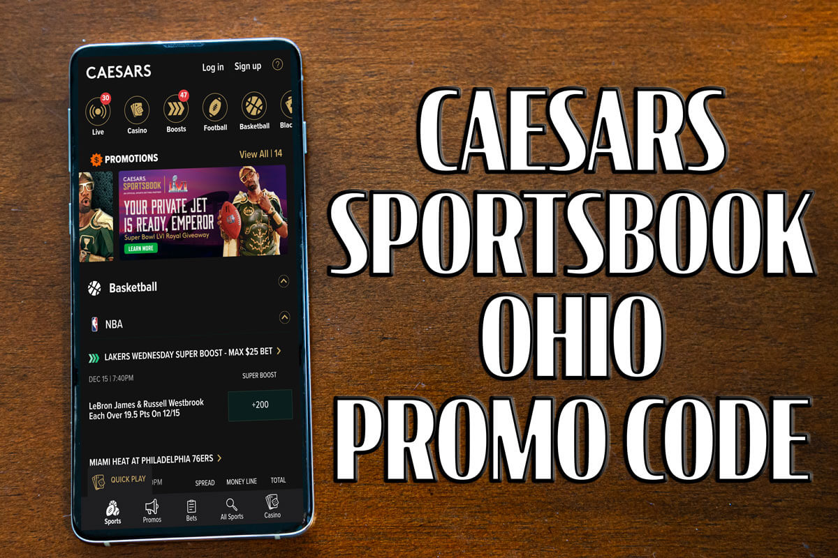 Caesars Sportsbook Ohio promo code