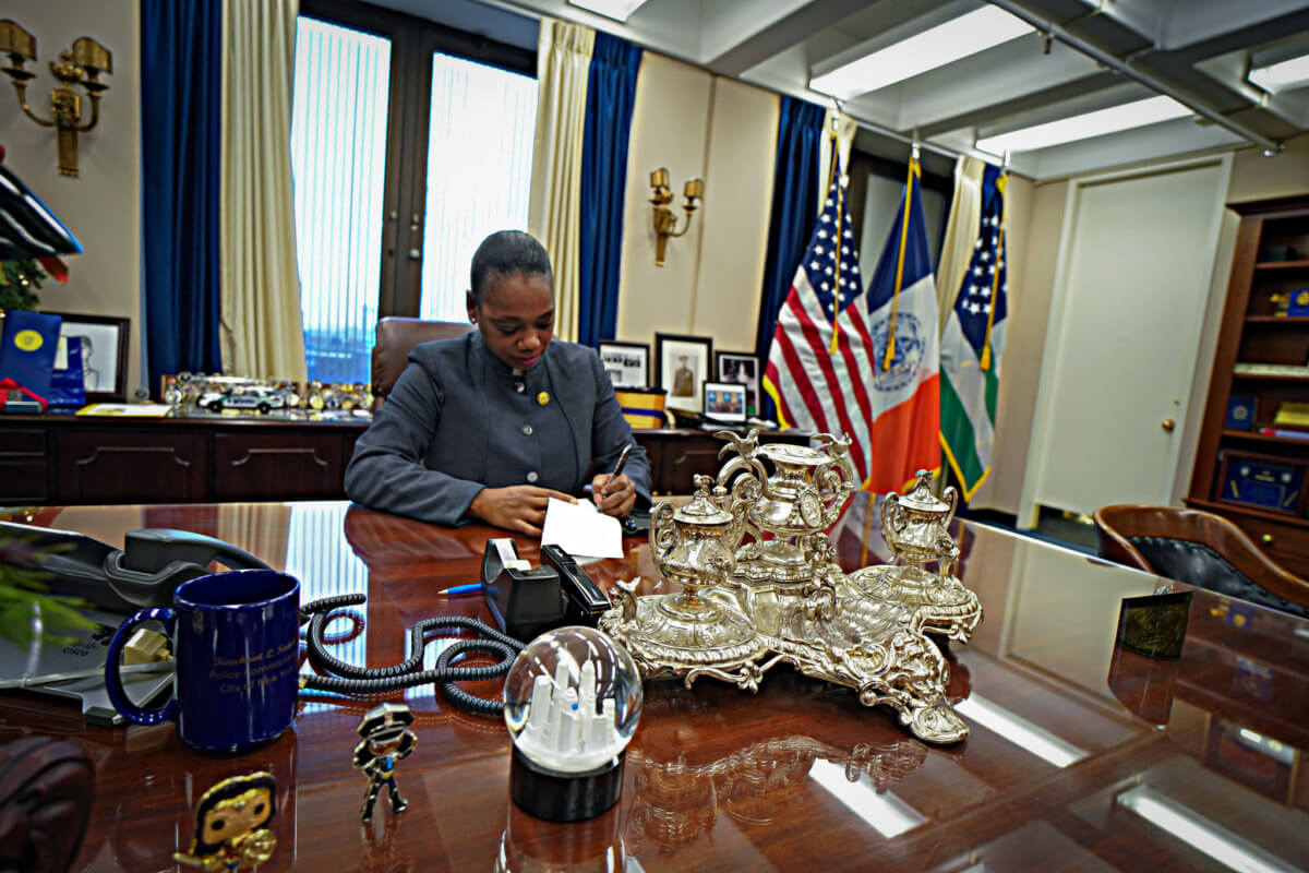 EXCLUSIVE Police Commissioner Keechant Sewell speaks oneonone with