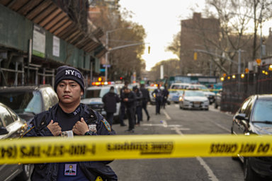 Police crime scene NYPD