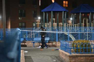 Brooklyn man shot at playground