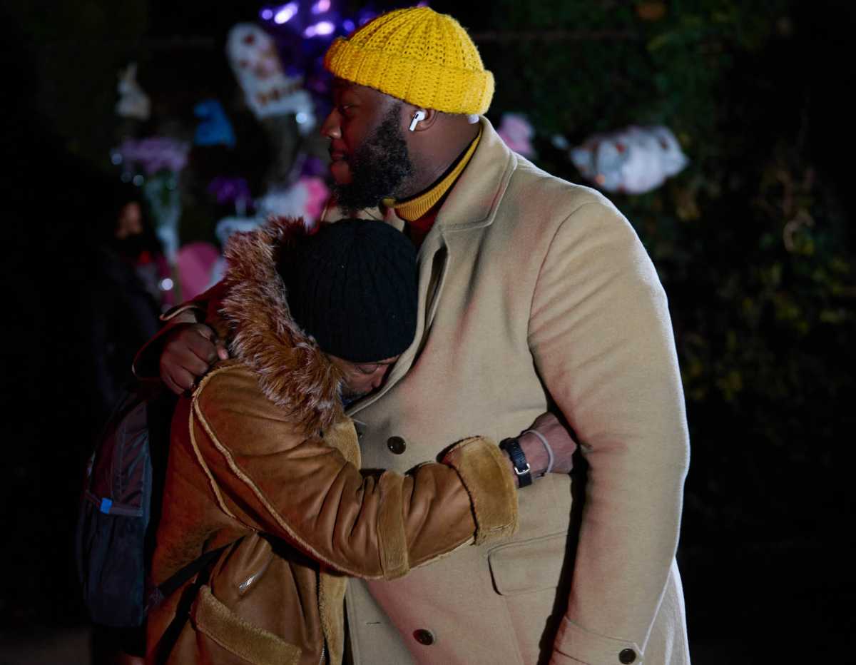 The family of a 9-year-old Brooklyn fire victim mourned Sunday night the loss of their daughter and the loss of a community.   