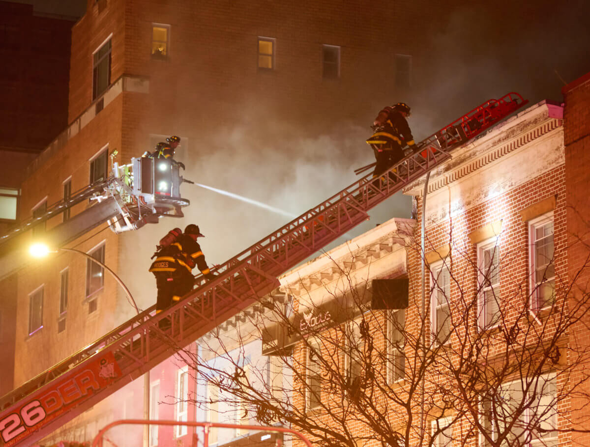 Four alarm fire tears through 3-story building in East Harlem 3