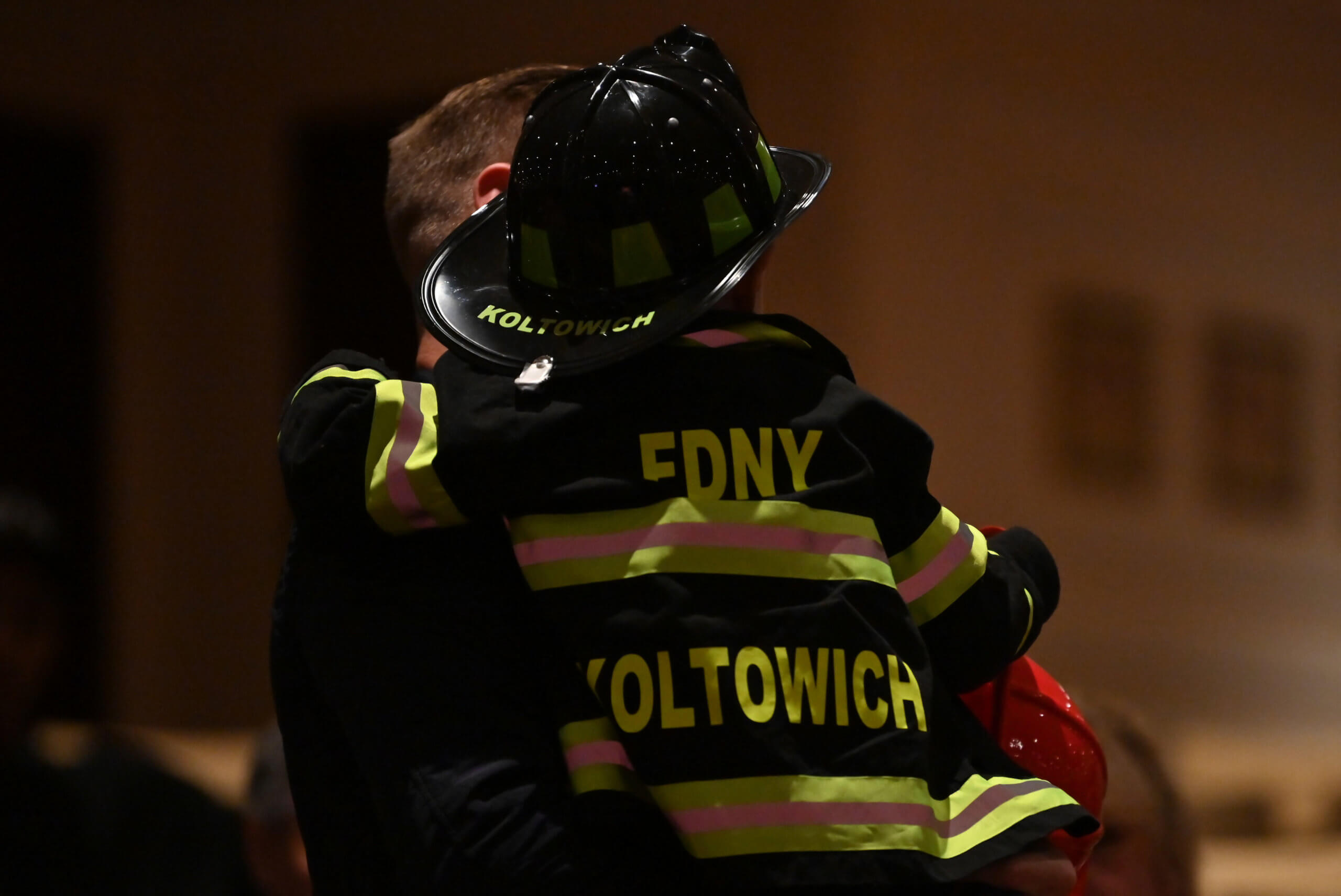 new class of probationary firefighters