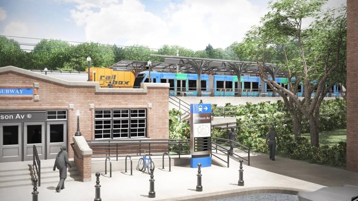 The MTA is moving forward with a light rail option on the Interborough Express project.