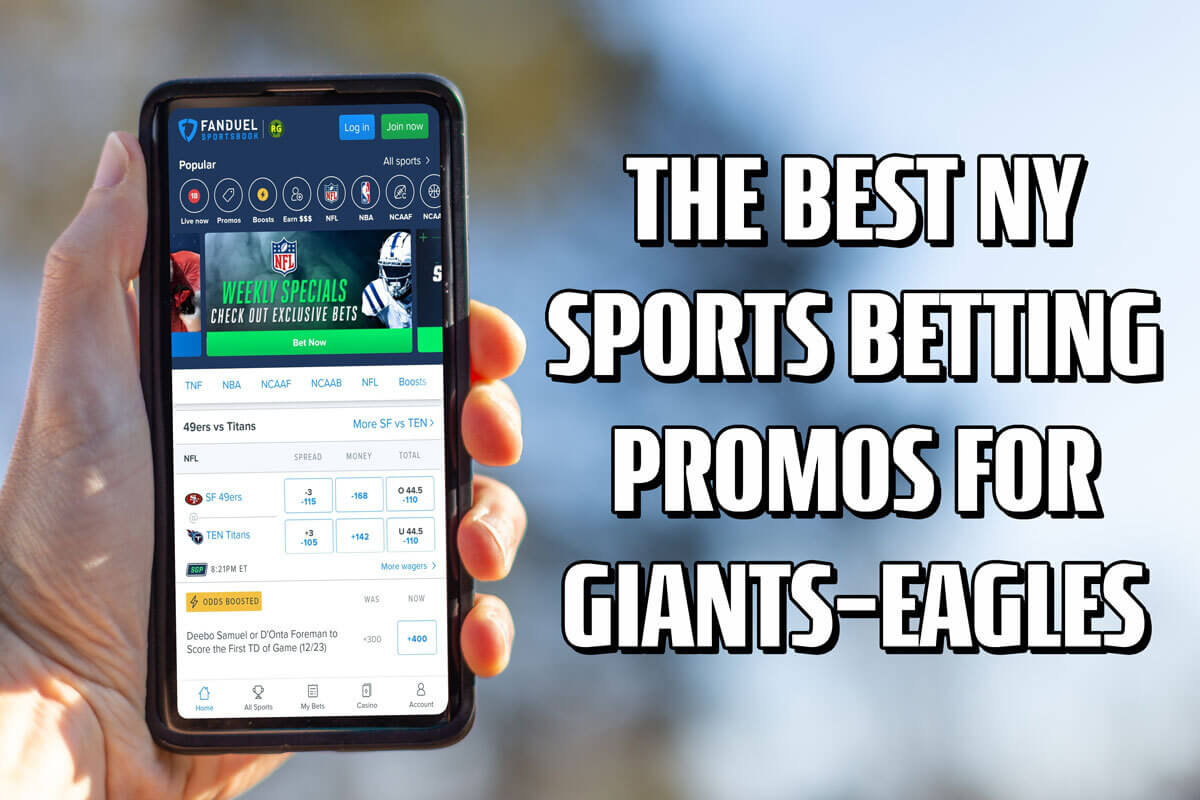 The 3 best NY sports betting promos for Giants-Eagles NFL Playoffs