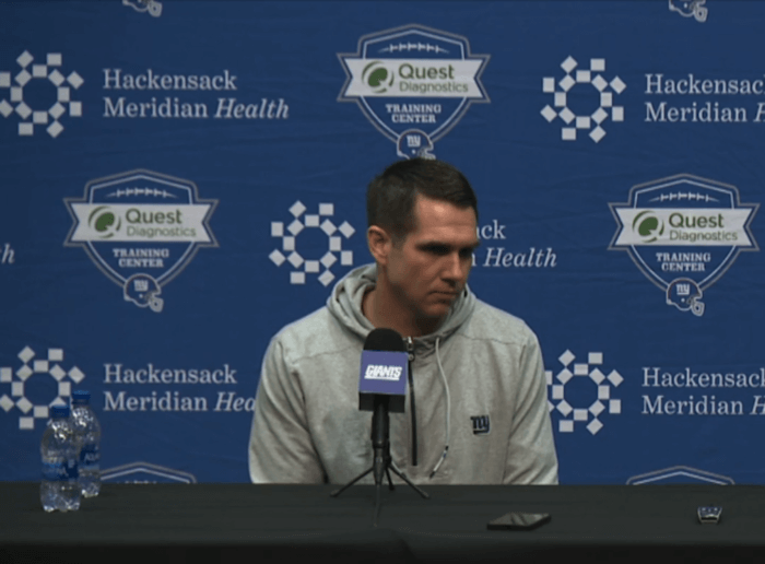 Giants want Daniel Jones back, hope it works out with Saquon Barkley 4 Giants general manager Joe Schoen talks at the end of season press conference