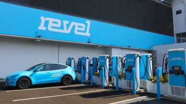 Revel's original charging superhub in Bed-Stuy will be joined by five new hubs across the city.