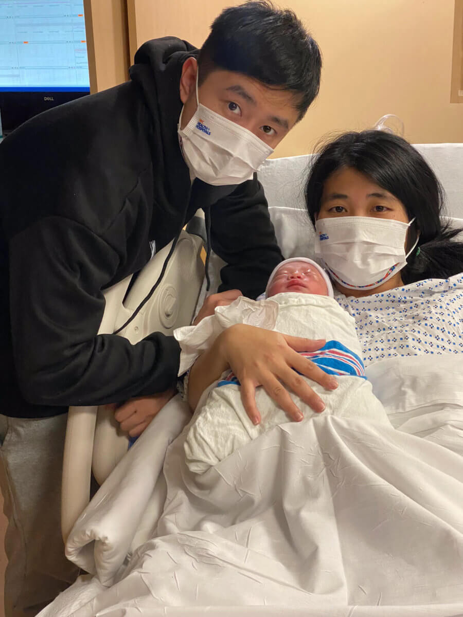 Brooklyn couple welcomes first baby of 2023