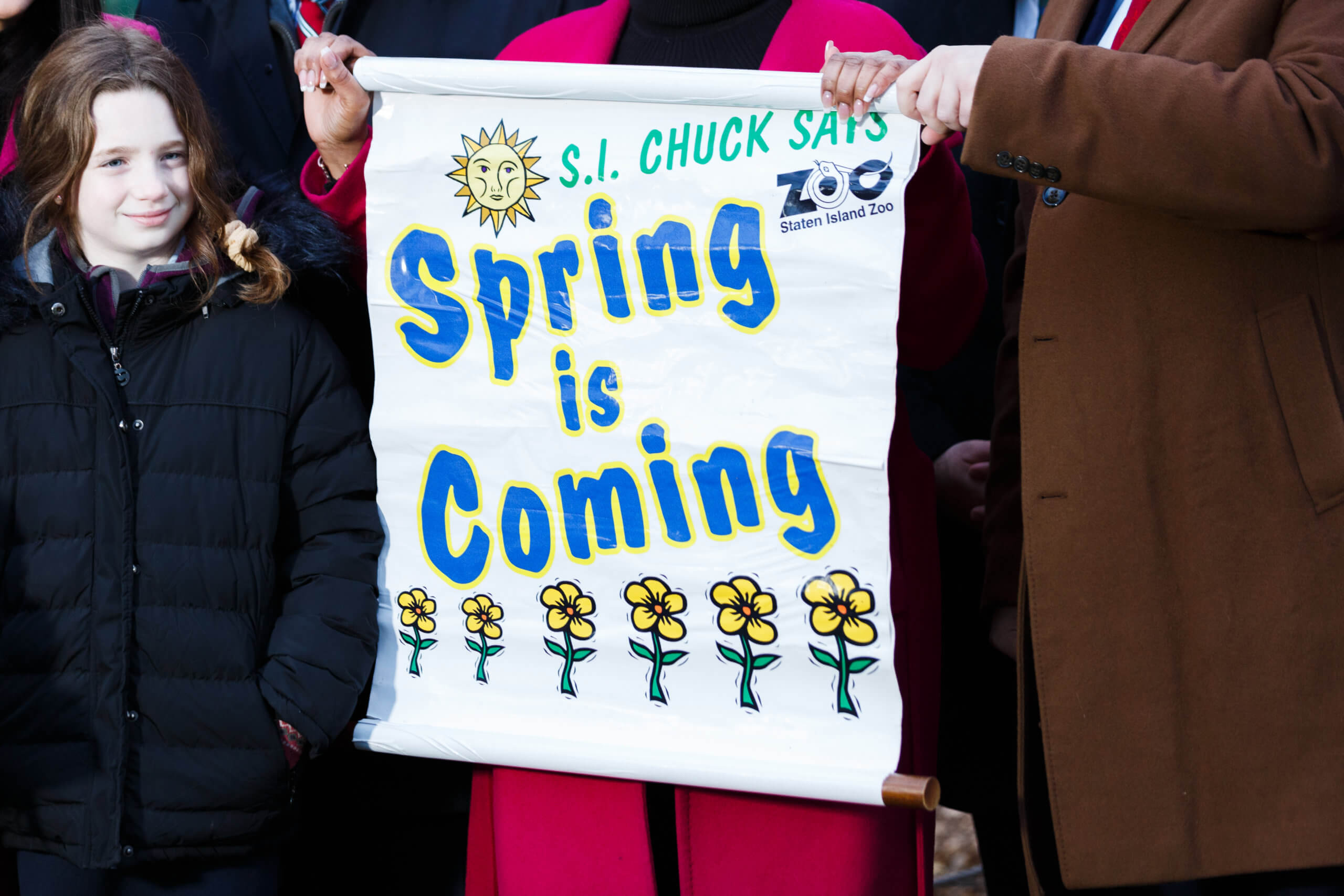 Staten Island Chuck predicts an early spring amNewYork
