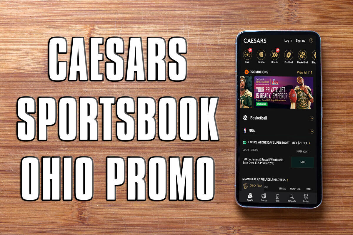 Caesars Sportsbook Ohio promo locks in 1,500 college basketball bet on