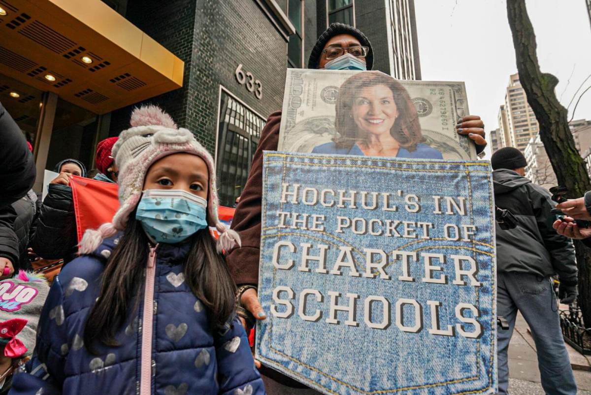 charter school protest
